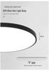 Ultra-Thin Modern LED Ceiling Light for Living Room, Bedroom, or Dining Room