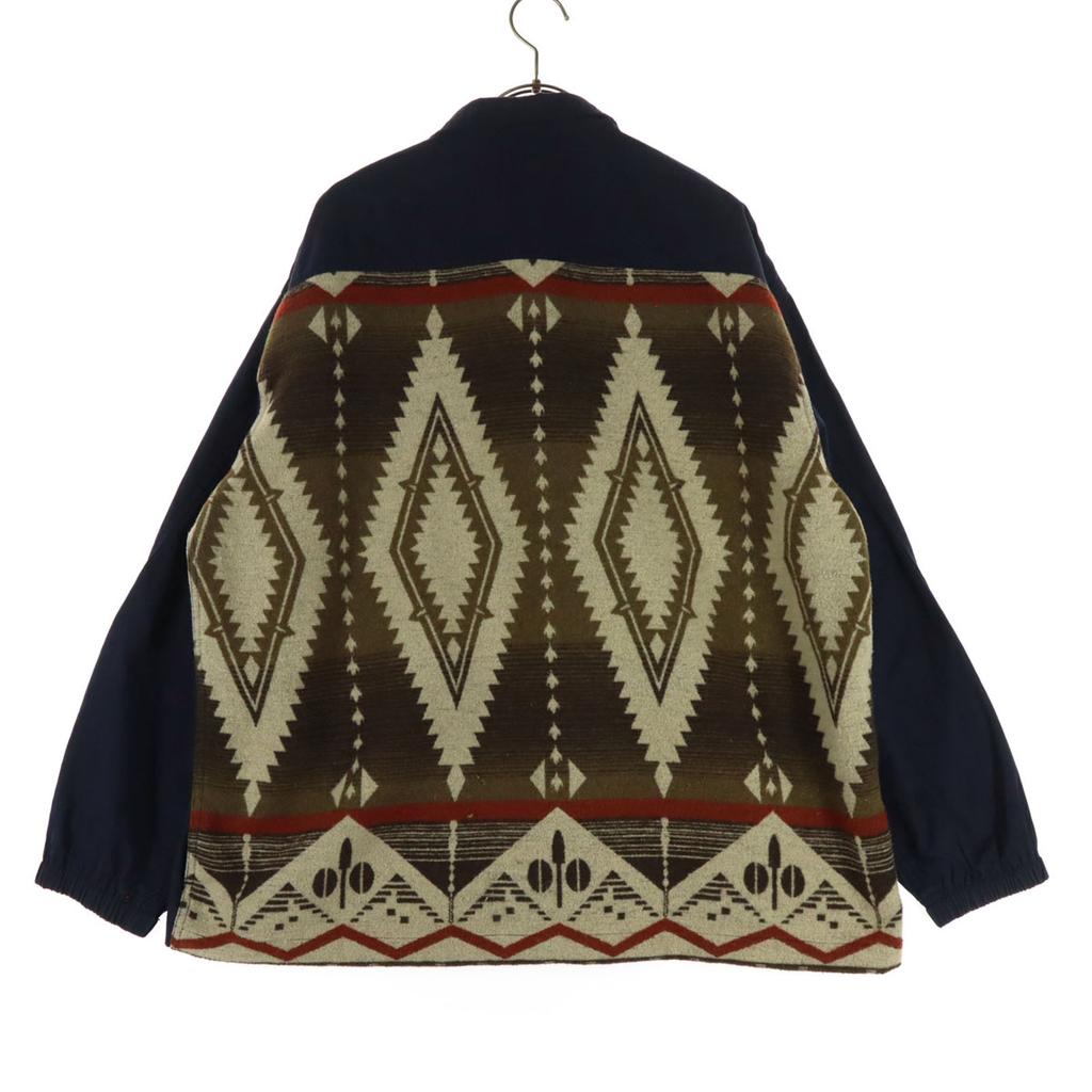 Universal Style Wear Native Pattern Long Sleeve Fatigue Jacket Men's Used