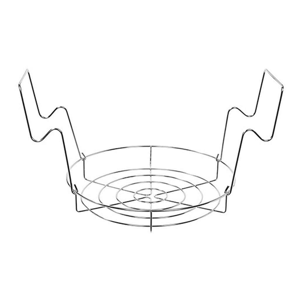 Canning Rack Small Stainless Steel Round with Legs Multi Functional for Kitchen Steaming