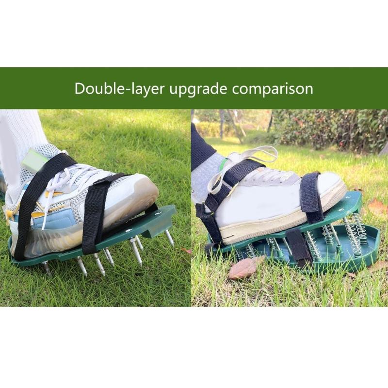 Spikes Shoes for Epoxy Flooring Epoxy Shoes Spikes with Bottom Spiked Shoes Epoxy Floor Coating Fully Assembled