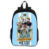 Zaino Scolastico M-Messi Stella del Calcio Rucksack Zainetto per Bambino Zaino Moda Zaino Sportivo Calcio Regalo per Bambini