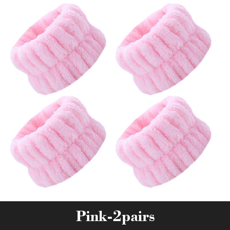 Wrist Washing Belt Soft Microfiber Towel Wristbands For Washing Face Water Absorption Prevent Wetness Wrist Washband