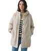 Aigle Official Insulated Reversible Down Women's Water-Repellent Coat, Off-White