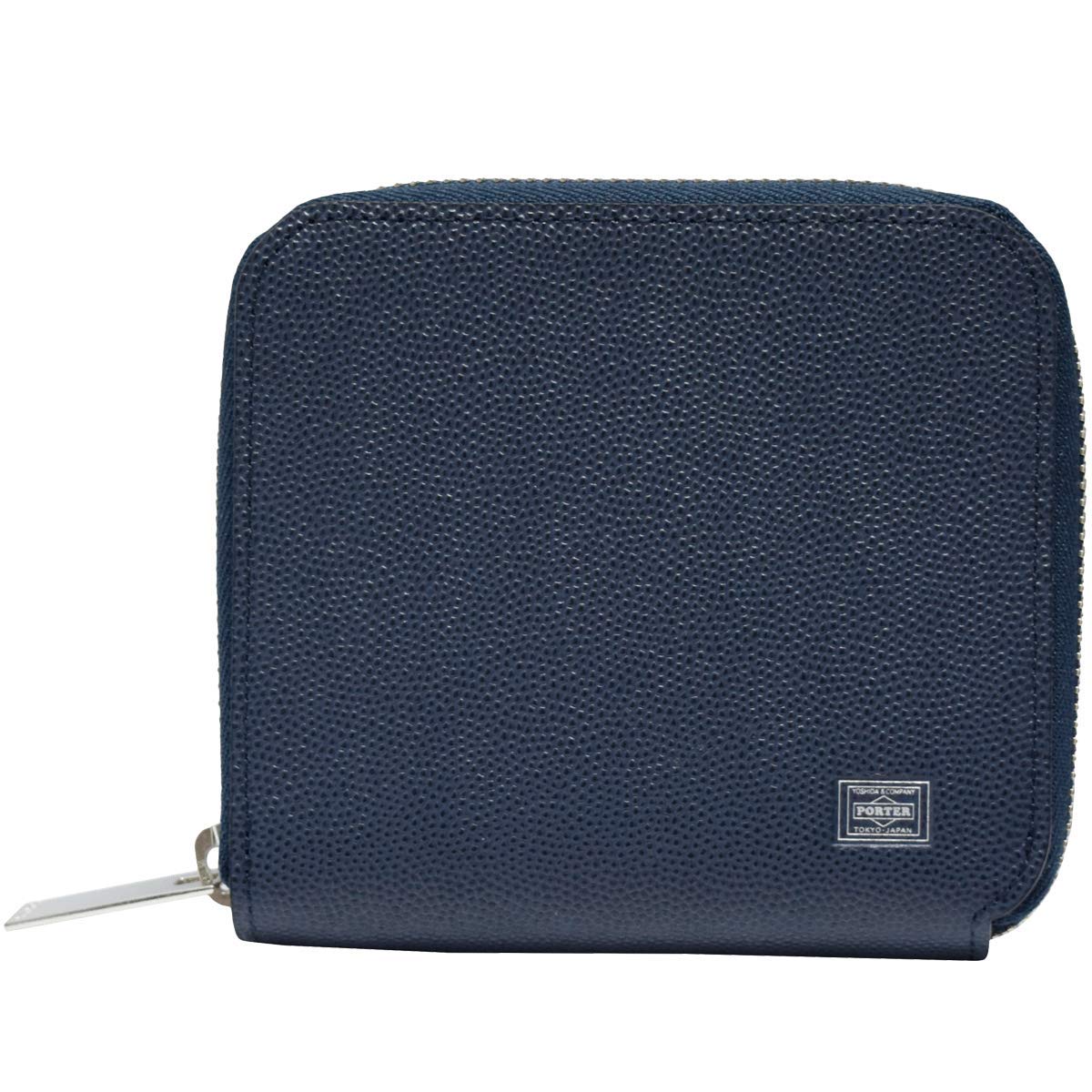 

Yoshida Bag Круглый кошелек на молнии Кошелек ABLE [Porter] 030-03082 (военно-морской флот) тёмно-синий