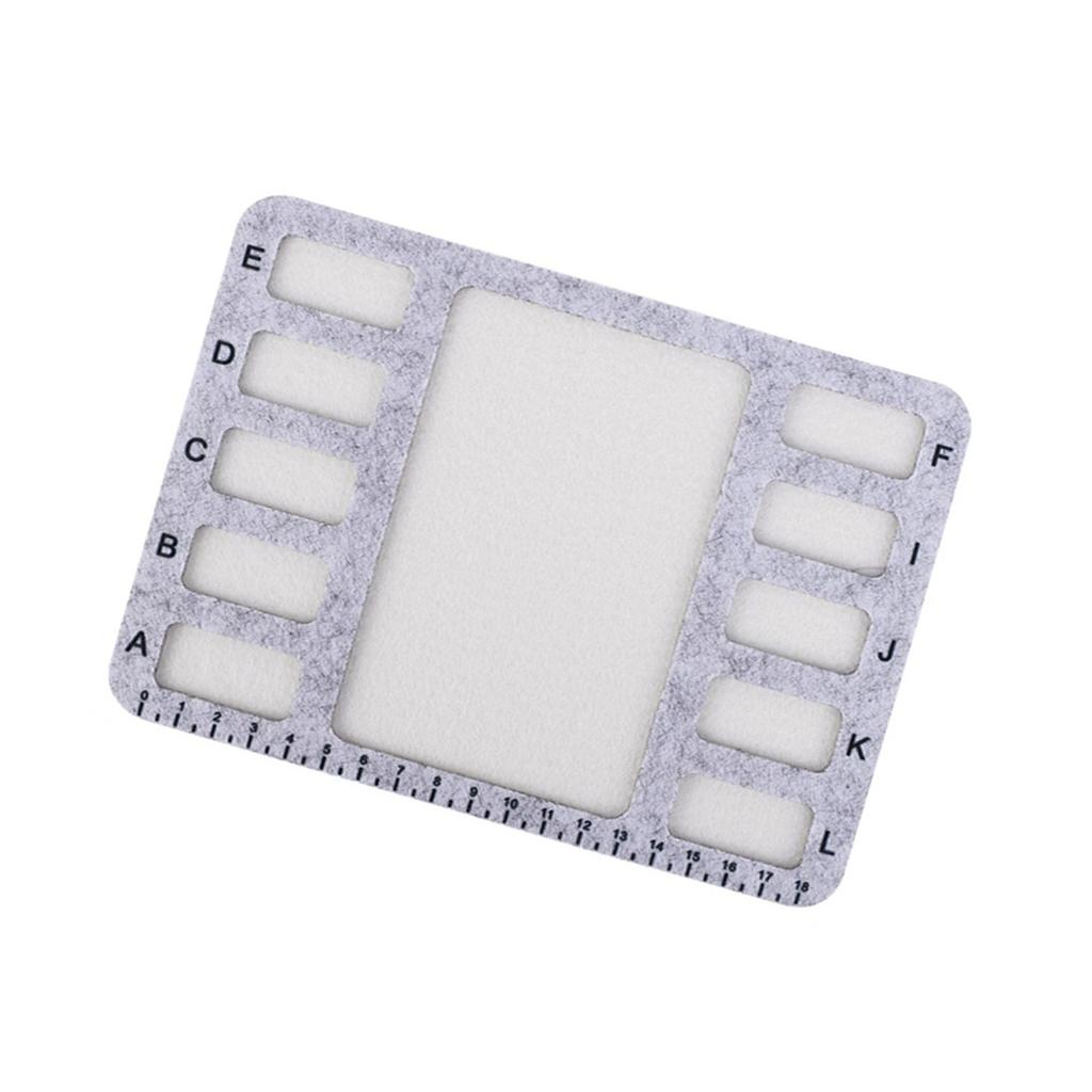 Multi Functional Bead Organiser Board For DIY Crafting And Professional Design Projects Nonslip Felt Beading Mat