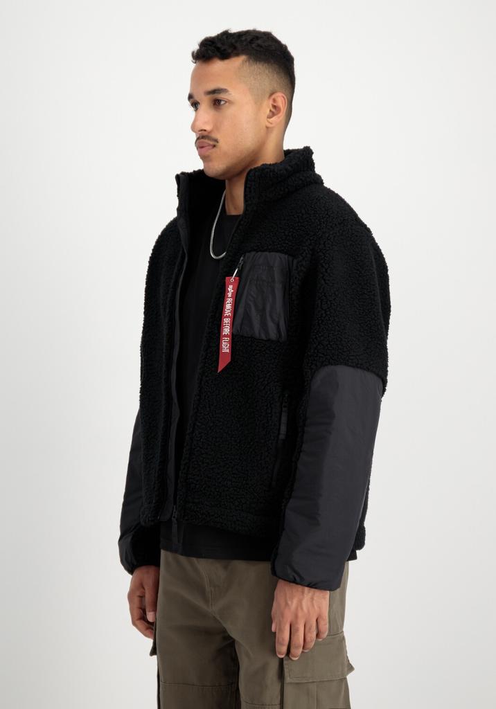 Демисезонная куртка Alpha Industries Sherpa Zip-Jacket (148118) schwarz