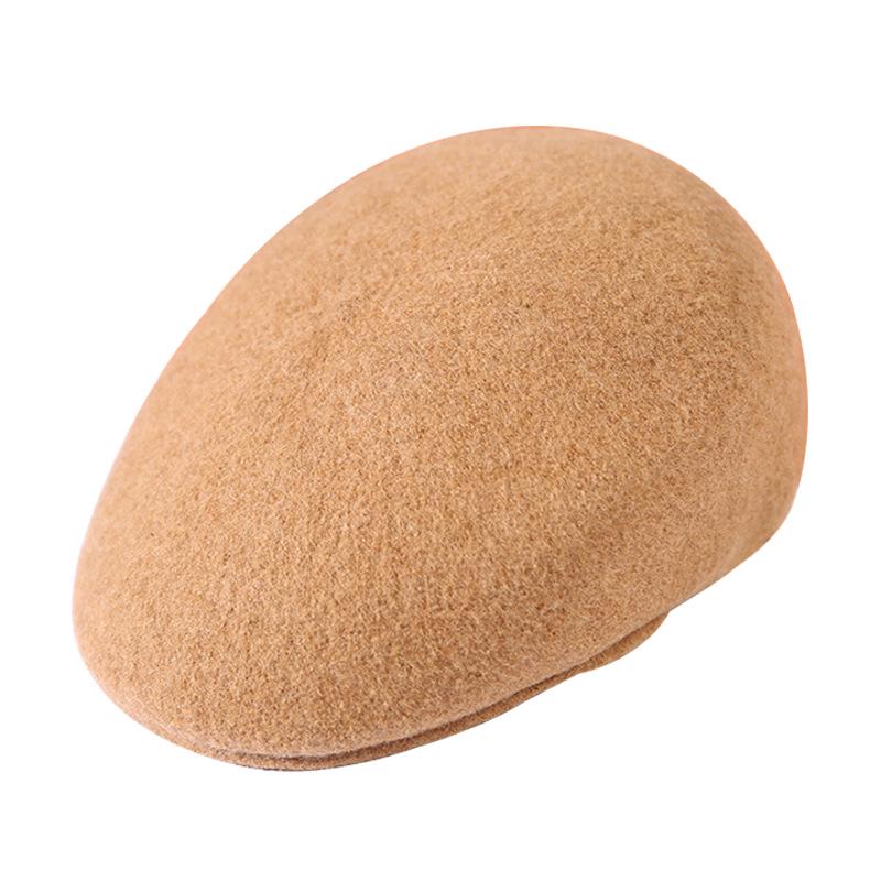 Шерстяной берет унисекс: Теплая осенне-зимняя ретро кепка художника