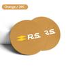 Car Anti-slip Water Cup Heat Insulation Mat Suede Decor Coaster For Renault RS Koleos Captur Twingo Kadjar Megane Clio Scenic S555