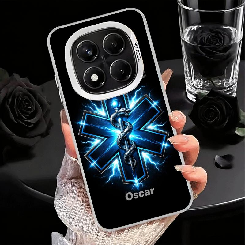 

EMT EMS Ambulance Soft Phone Case for Xiaomi Redmi Note 13 14 15 Pro Plus 12S 12 11S 11 11T 10S 10 Shockproof Cover Back Shell Redmi Note 12 Pro 4G