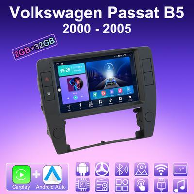 2 DIN Android Carplay Car Radio For Volkswagen Passat B5 2000 - 2005 Multimedia Player Head Unit Stereo GPS Navigation BT WIFI 2+32GB