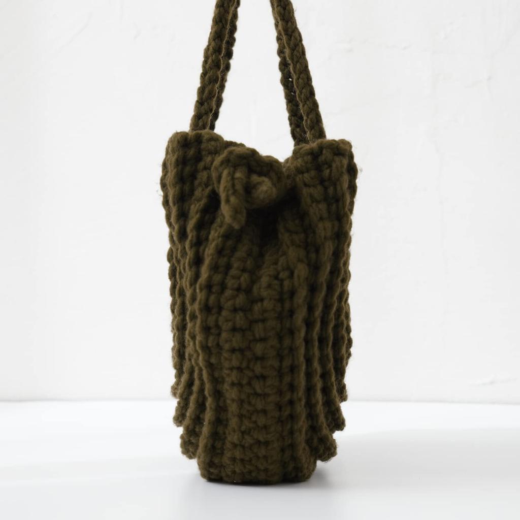 Knitting Kit Ribbed Bag #8-8