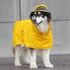 Belly Protection Waterproof Dog Clothes Big Dog Raincoat Cape Golden Retriever Side Animal Satsuma Raincoat Medium Dog Large Dog