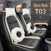 Leapmotor T03 Cartoon Seat Covers - Full Coverage, 22 Models, All-Season Universal Fit.
