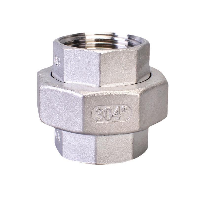 1" Malleable Female Straight Union Coulping Pipe Fittings Stainless Steel SS304