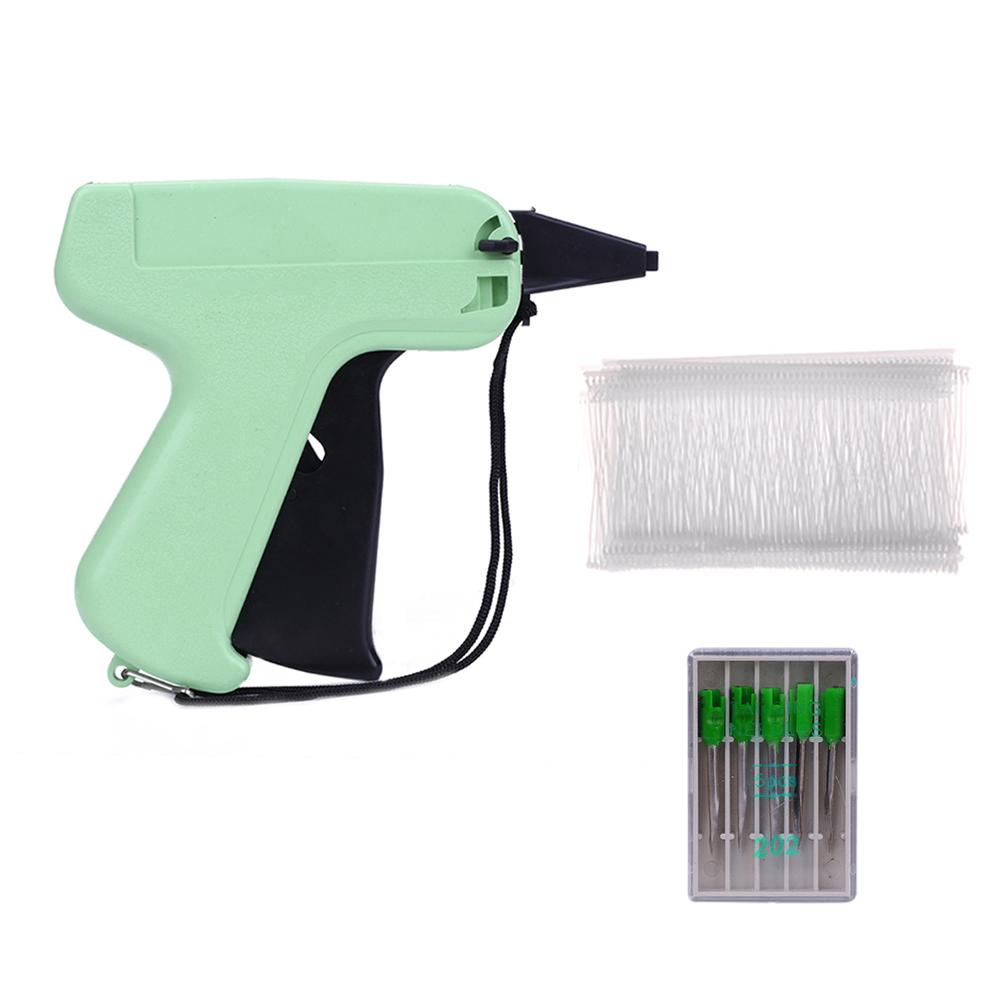 Price Label Gun with 6 Needles Mini Stitch Gun Stitch Hemming Gun Tagging Stitch Tool Sewing Machine for Clothes Socks Hats