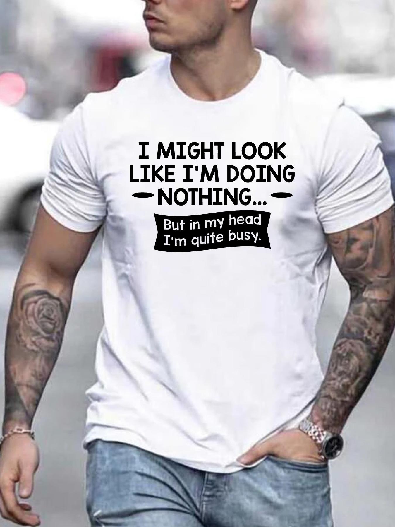 Summer mens fashion pattern shortsleeved Tshirt S