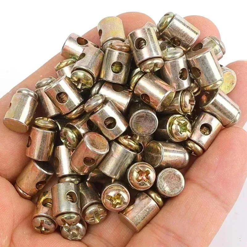 Motorcycle Throttle Cable Clip Stop Solderless Nipple Brake Clutch Cable End Clamp for ATV Go Kart Scooter Bicycle Repair Kit