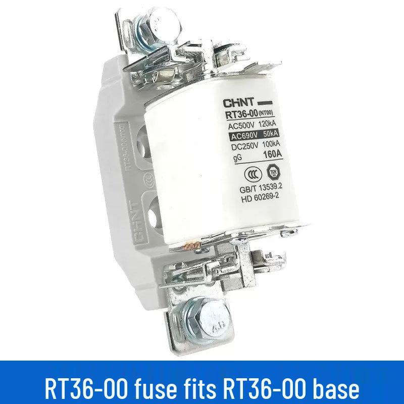 Chint Ceramic Fast-Acting Blade Fuse NT00 RT36-00-1-2