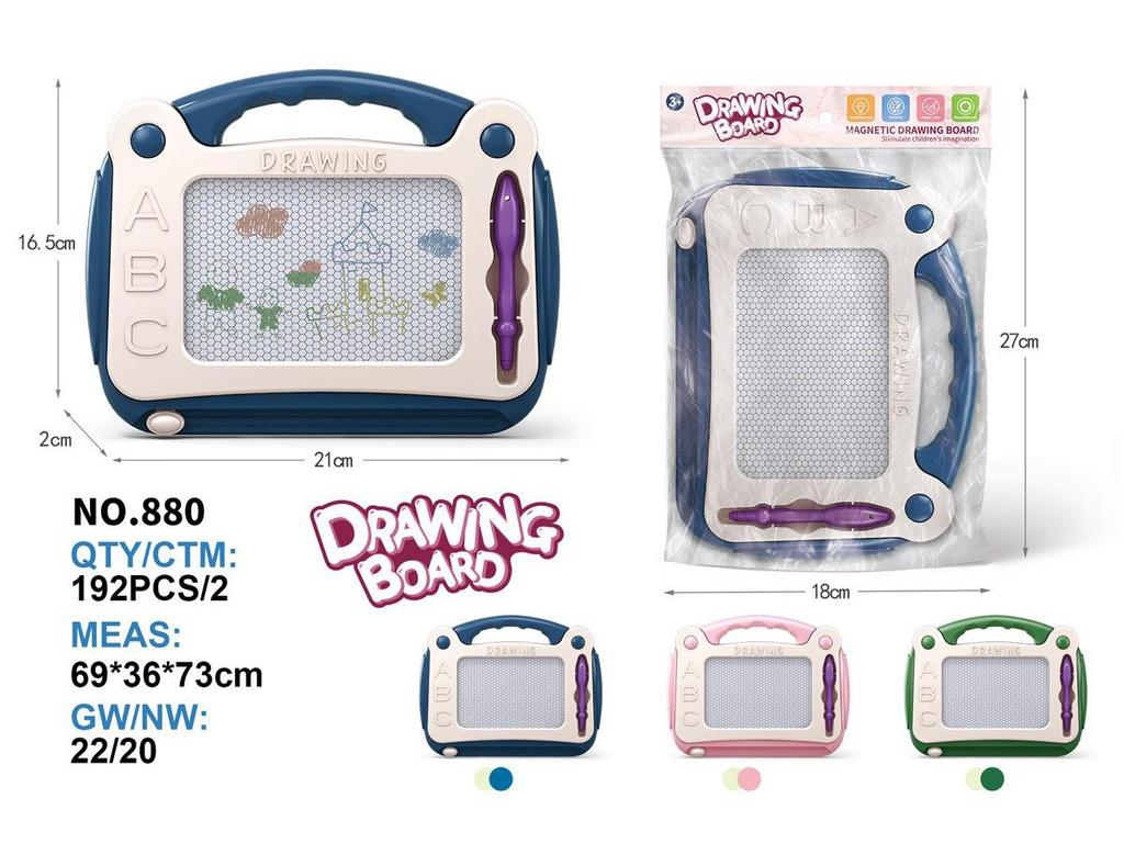 Multicolor Magnetic Drawing Board for Toddlers (Ages 1-3) - Creative Doodle Toy for Boys & Girls