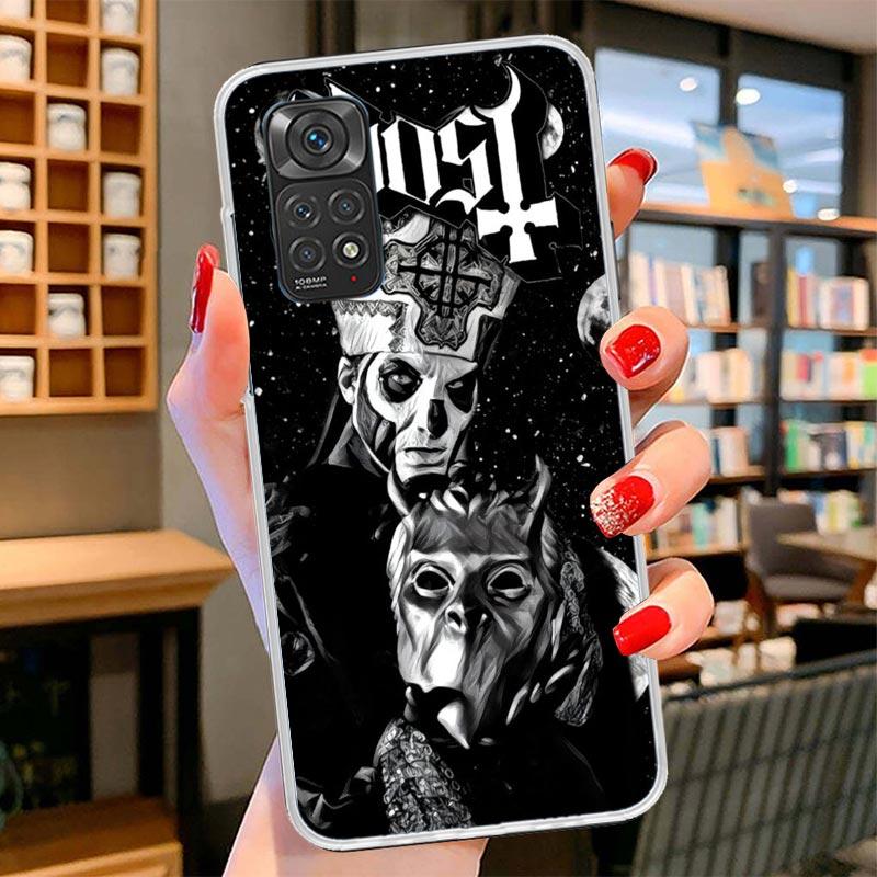 Ghost Papa Emeritus Cover Phone Case For Xiaomi Redmi Note 15 14 13 12 11 10 Pro Plus 14S 12S 11S 11T 11E 10S Soft Fundas Shell