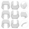 20buc Tampoane pentru Picioare Scaun Formă U 45-50mm Plastic Suport Hamac Picioare Anti-Alunecare Protecție Podea Bază Patine Tuburi Picioare Scaun