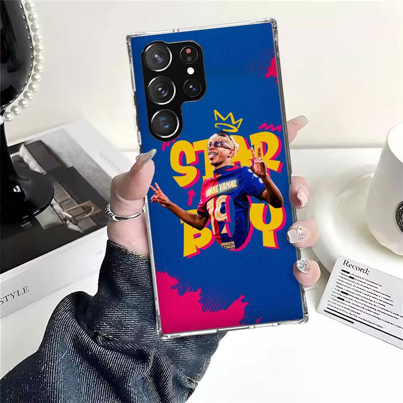 L-Lamine Y-Yamal 19 Soft Phone Case For Samsung Galaxy S22 S23 S24 S25 Edge S26 Ultra S20 FE S21 Plus + Fundas Coque Galaxy S20