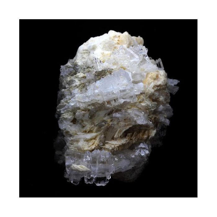 Quartz à Ame (faden quartz) + Calcite 444.5 carats