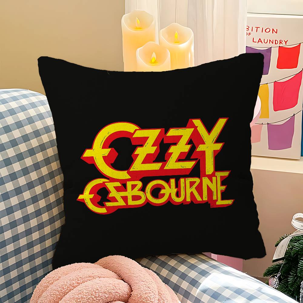 O-Ozzy-Osbourne Band Pillowcases Home Bedding Decorative Pillow Cover Wedding Super Soft Pillow Case