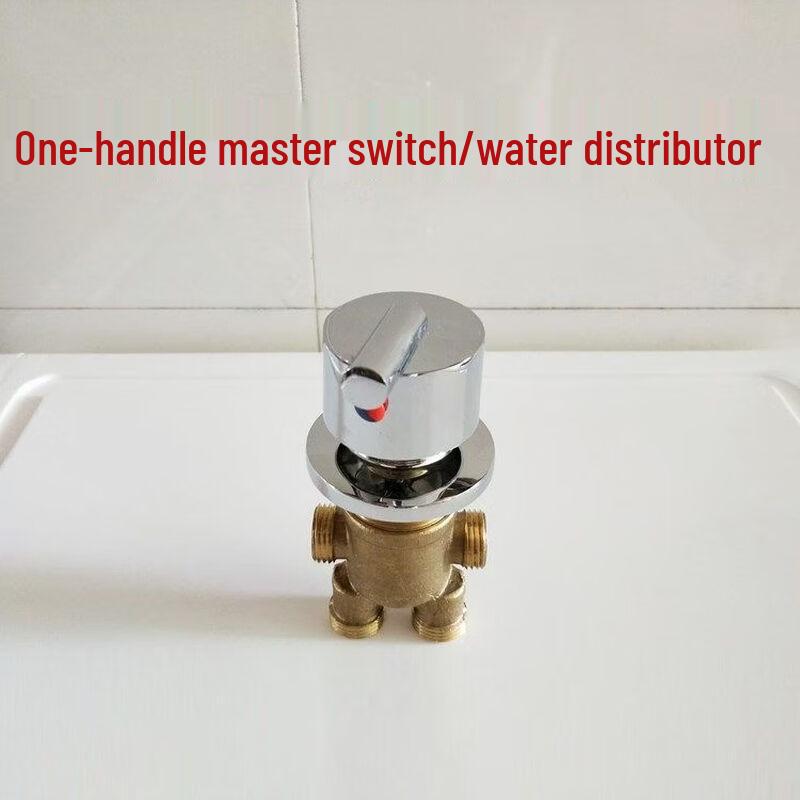 

Bathtub Faucet Diverter with Cross Handle