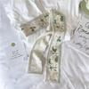 Korean Style Silk Scarf and Hairband Set - Versatile Women's Accessory for Summer