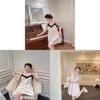 Ice Silk Sleeveless Short Dress For Women With Breathable Comfort For Home Use