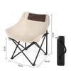 Cloud Wave Portable Outdoor Folding Moon Chair