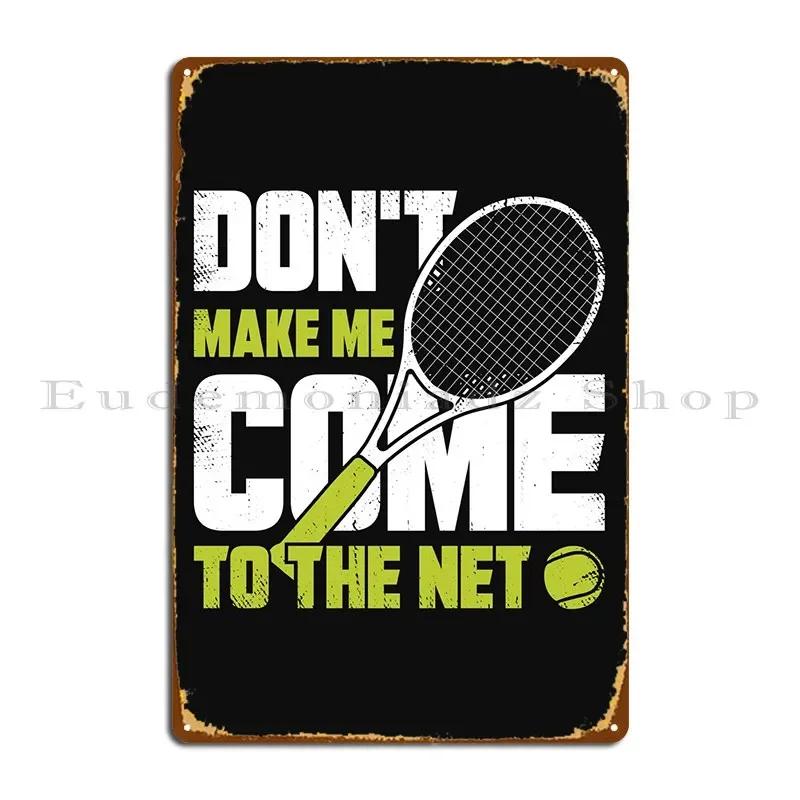 Tennis Player Design Metal Sign Cave Home Club Design Club Tin Sign Poster 20x30cm(7.8x11.8inch)