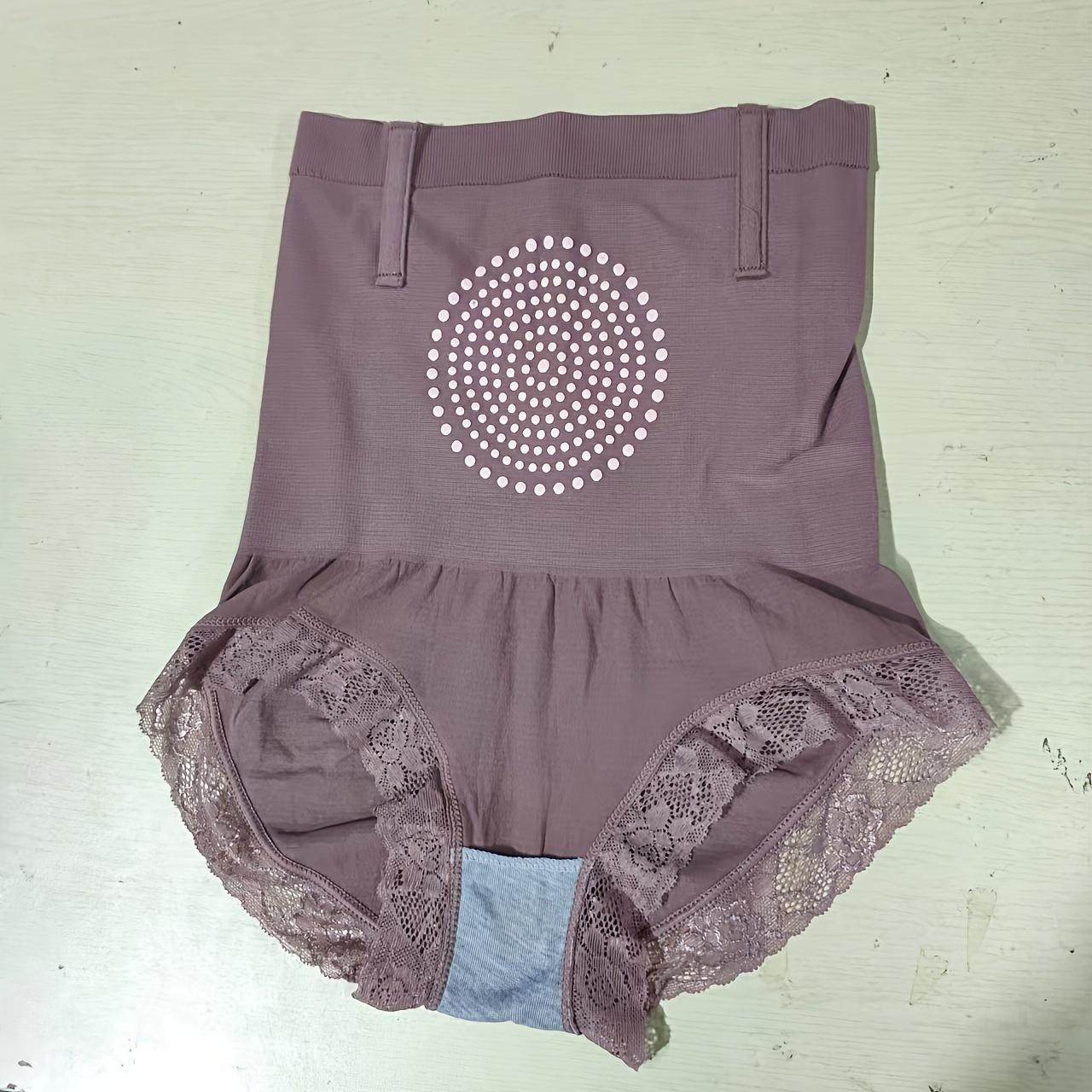 

Женское утягивающее белье с высокой талией, нетканый дышащий утягивающий корсет для бедер, сжигающее жир фитнес-белье с застежкой, которую можно стирать вручную, подарок для женщин One Size красный