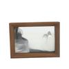 Tableau d'Art de Sable Mouvant 3D Paysage de Sable Dynamique Art de Sable Mouvant avec Cadre en Bois pour Décoration de Maison et de Bureau S 6.9 X 4.9 X 1.6in Noir