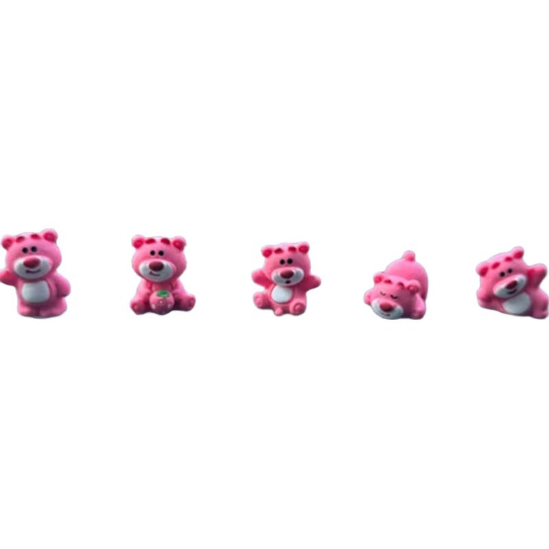Cute Strawberry Bear Car Decoration