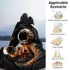 1 Stück Astronauten-Druck Leichte Flanelldecke, Bequeme und Warme Decke, für Camping Sofa Bett und Couch Büro, Geschenk