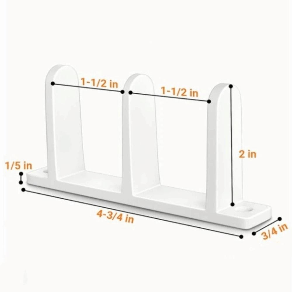 4pcs Easy Installation Cabinet Sliding Door Guide Sliding Closet Door Guide  Smooth Operation