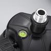 Aluminum Alloy Tripod Adapter Bubble Level Multi-Adjustment Laser Level Stand Quick Setup Tiltable Laser Level Tripod