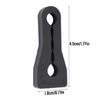 4Pcs Quiet Noise Deaf Soundproofing Seal Car Door Lock Sound Deadener Damper Buffer Soundproof Deaf Seal Buffer
