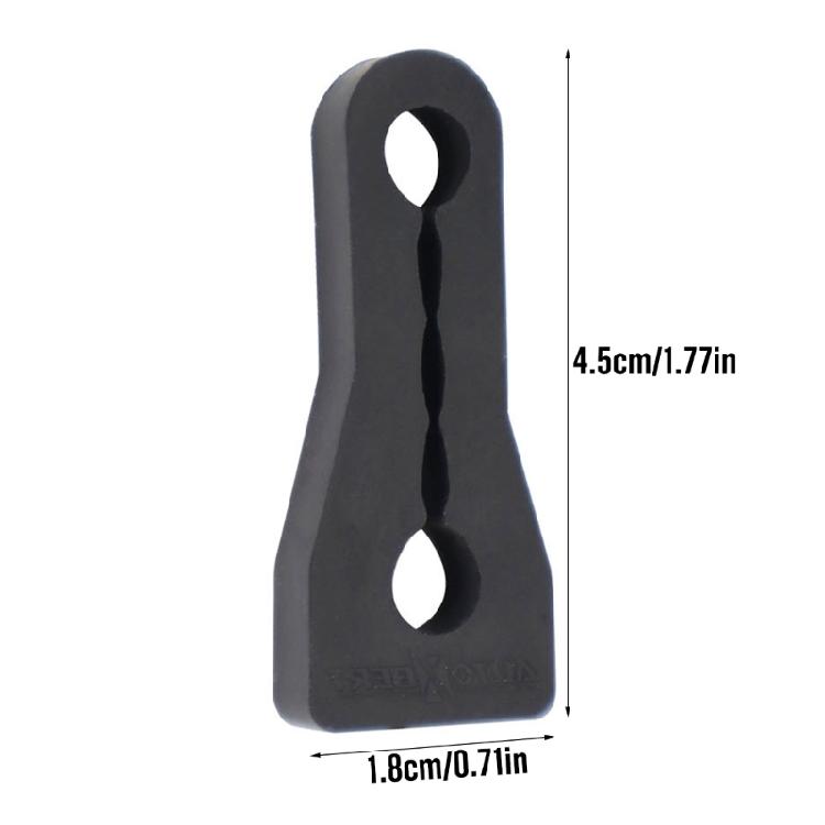 4Pcs Quiet Noise Deaf Soundproofing Seal Car Door Lock Sound Deadener Damper Buffer Soundproof Deaf Seal Buffer