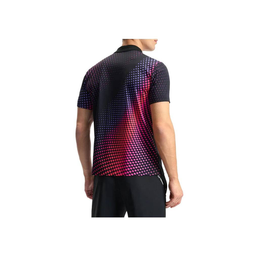 New FILA ATHLETICS Polo Shirt Men's All Over Print A11M523147FZA