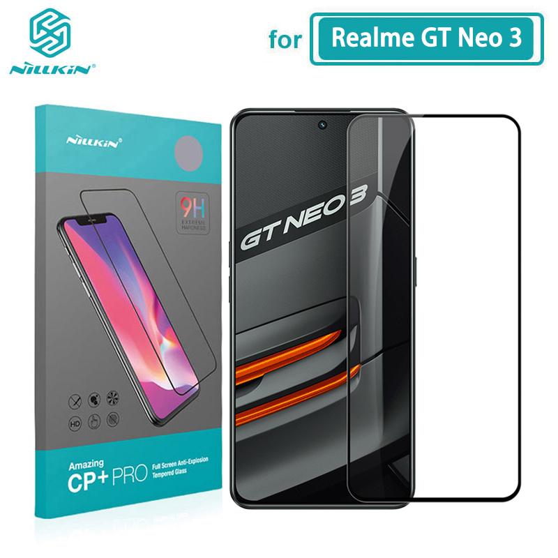 

Закаленное стекло NILLKIN CP+ Pro для Realme GT Neo 3, защита от взрыва, 9H