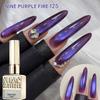 2026 Sparkle Glass Bead Cat Eye Nail Gel - Purple Blue Light & Whitening Effect