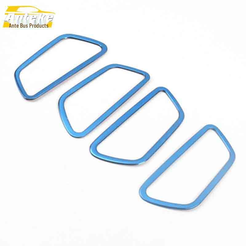 Verna Stainless Steel Interior Handle Decorative Ring and Armrest Patch