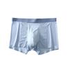 Men's Summer Ice Silk Seamless Briefs - 3-Pack, Breathable Mid-Rise Mesh Underwear
