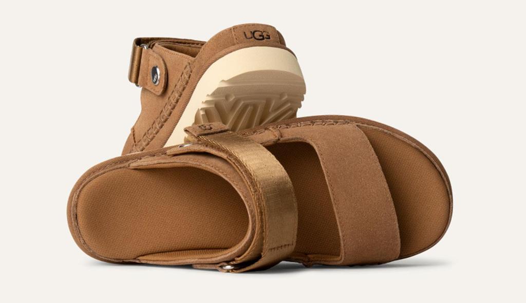 Sandals Ugg chestnut size 37 Goldenstar Glide