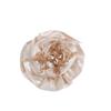 Mode 15 CM Blume Brosche Glänzend Runde Form Damen Anstecknadel Weicher Stoff Funkelnde Strasssteine Strassstein Anstecknadel Corsage