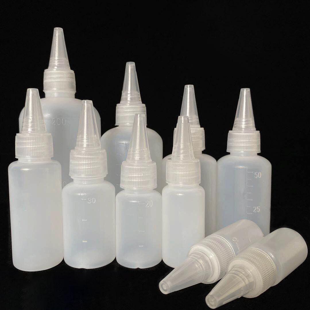 

Translucent Squeeze Bottle with Pointed Nozzle, 10ml/30ml 20ml
