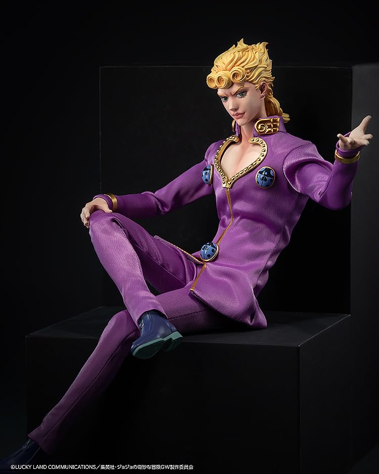 ThreeZero FigZero Anime "JoJo's Bizarre Adventure: Golden Wind" 16 Giorno Giovanna 16 Scale ABS & PVC & POM [cloth Costume] Painted Movable Figure